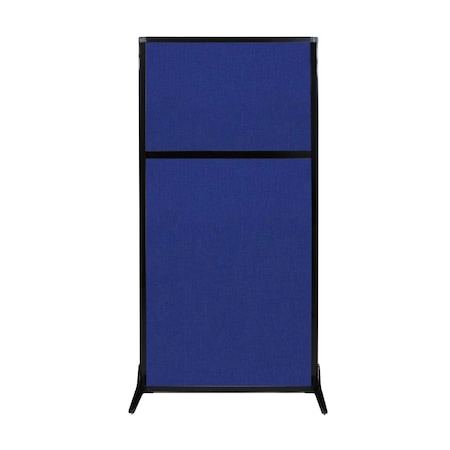 Versare Work Station Screen 33" x 70" Royal Blue Fabric 1841105